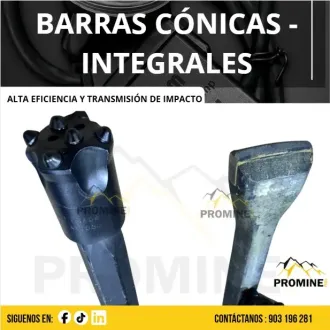 BARRAS INTEGRALES Y CÓNICA - PROMINE PERU