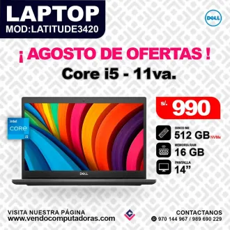 Laptop Dell Intel Core i5 - 11va.