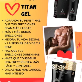TITAN GEL ERECCIONES PROLONGADAS- DESARROLLO VIRIL 