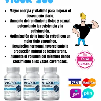 VIGOR 360 - ERECCIONES FUERTES Y DE LARGA DURACIÓN