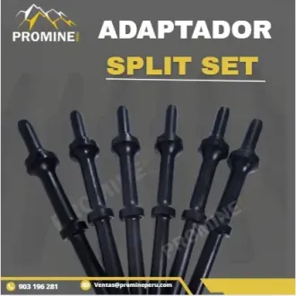 Adaptador Empujador de Split Set de Acero - PROMINE PERU