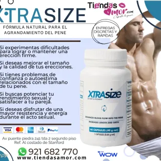 XtraSize perfecta para la mejora del rendimiento masculino