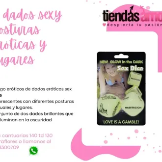 2 dados sexy posturas eróticas y lugares tiendas amor mira