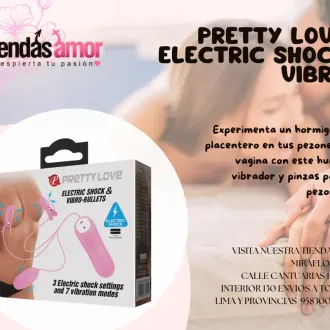 Pezoneras eletroshock rosadas 7 velocidades Bullets tiendas