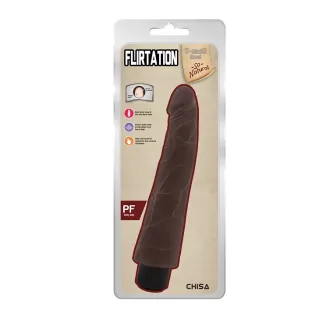 Vibrador realista Flirtation marrón TIENDAS AMOR MIRAFLORES 