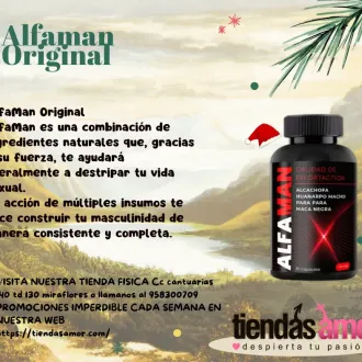 Alfaman Pastillas Para La Virilidad Rendimiento Y Vitalidad