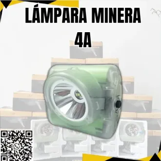 LÁMPARA MINERA 4A - PROMINE PERU