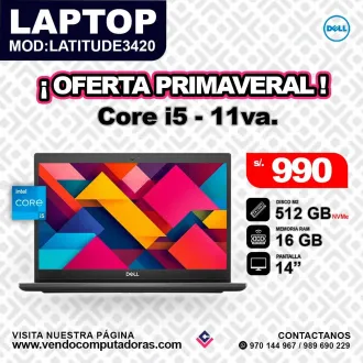 Laptop DELL Intel core i5 - 11va.