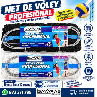 NET DE VOLEY- PROFESIONAL N 90 - ISAYARAS GROUP 