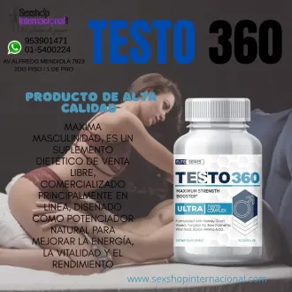 TESTO 360-VIRILIDAD Y VIGOR-POTENCIA-LOS OLIVOS-PRO