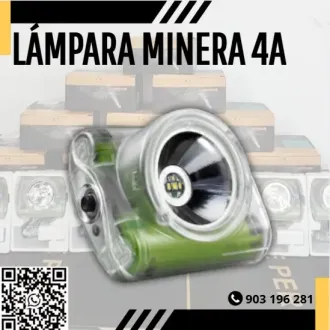 LÁMPARA MINERA 4A - PROMINE PERU
