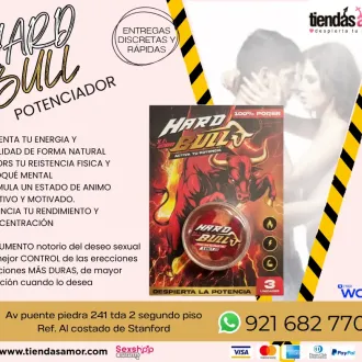Hard Bull Xl 3000 Cápsulas Para Potencia Sexual Masculina de
