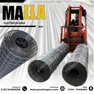 Malla Electrosoldada 4 x 4 - Control de Rocas 