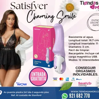 Satisfyer Vibrado Charming Smile estimular el punto G desarr