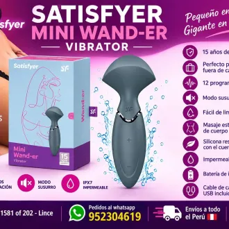 SATISFYER MINI WAND-ER VIBRATOR EN SEXSHOP LINCE