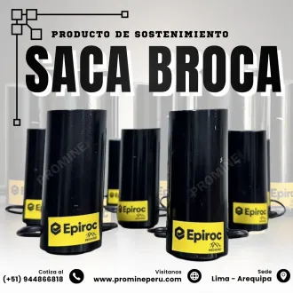 Saca Broca . Retiro de Herramientas de Perforación . Minería