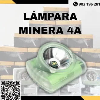 LÁMPARA MINERA 4A WISDOM - PROMINE PERU
