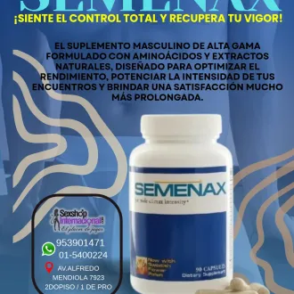 SEMENAX MAS VOLUMEN EN EL SEMEN - PRO LOS OLIVOS