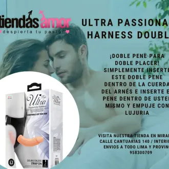 Harness Vibrador DOBLE tiendas amor miraflores 