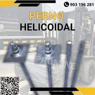 PERNO HELICOIDAL - PROMINE PERU