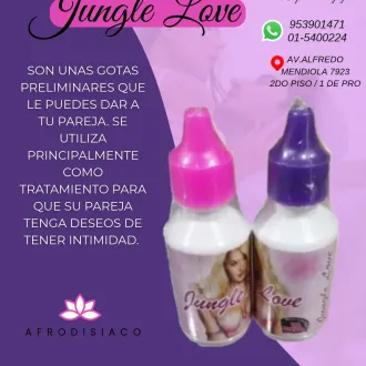 GOTAS AFRODISIACAS JUNGLE LOVE ESTIMULANTE PARA TU MUJER 
