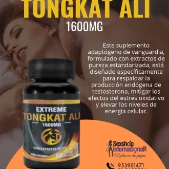 MEJOR RENDIMIENTO CON EL SUPLEMENTO TONGKAT ALI EN CAPSULAS