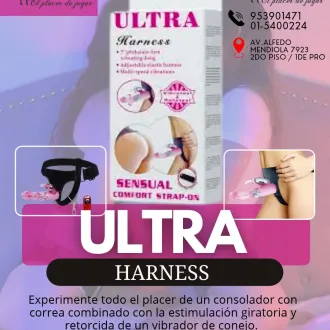 ULTRA HARNESS EL MEJOR VIBRADOR A MANOS LIBRES 