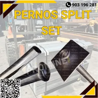Pernos de Fricción Split Set para Sostenimiento Inmediato