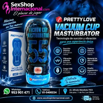MASTURBADOR VACUUM CUP DISCRETO PARA LLEVAR A TODOS LADOS 