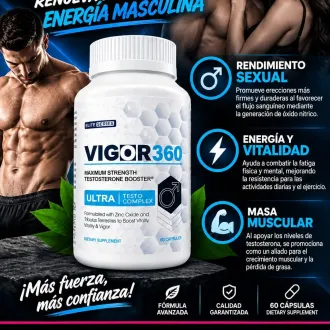 Vigor 360 Original Desarrolladores Potencia Sexual Productos