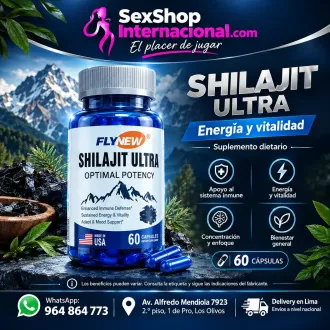 POTENCIA TU VITALIDAD CON SHILAJIT ULTRA RECUPERATE AL 100 