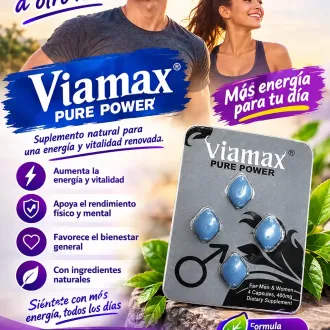 mejora la energia sexual con viamax pure power tiendas eroti