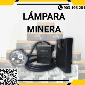 LÁMPARAS WISDOM DE ALTA ILUMINACIÓN Y AUTONOMÍA MINERA