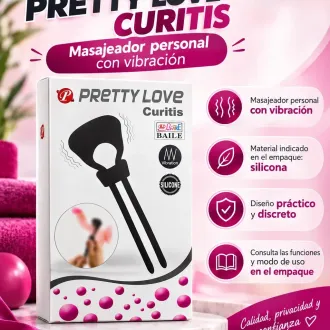 PRETTY LOVE CURITIS Anillo vibrador disfrutar en pareja