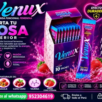 YOMBINA LIQUIDA VENUX EN SACHET - ESTIMULANTE EN SEX SHOP 