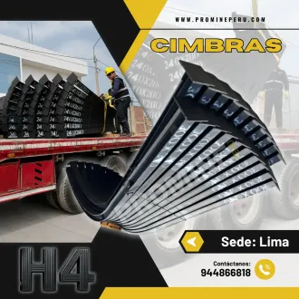 Cimbras metálicas para fortificación de túneles Lima