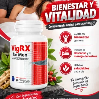 VIGRX FOR MEN CAPSULAS QUE BRINDAN EL MEJOR POTENCIADOR Y TA