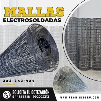 Mallas electrosoldadas para minería - Promine Peru