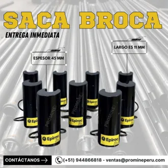  Saca Broca para Perforación Minera y Equipos de Minería