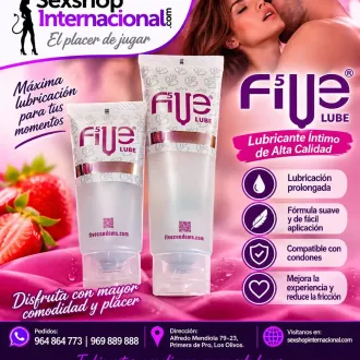 FIVE LUBE LUBRICANTE ÍNTIMO FACIL PENETRACION 969889888 