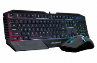 KIT DE TECLADO Y MOUSE GAMER ADVANCE ADV-4150