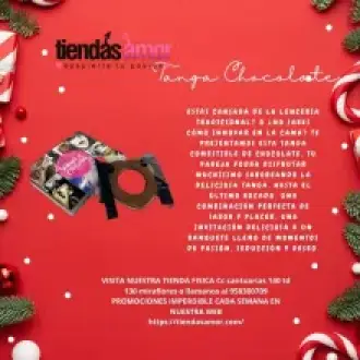 tanga de chocolate TIENDAS AMOR SEXSHOP 958300709