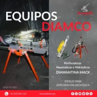MAQUINAS DE PERFORACION DIAMANTINA NEUMATICAS E HIDRAULICAS 