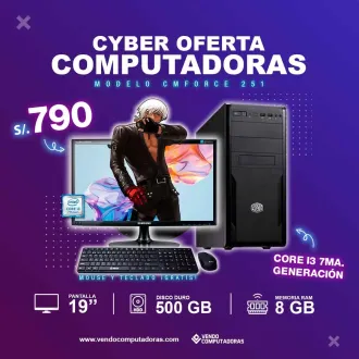 Computadora Intel Core i3 7ma. Generacion