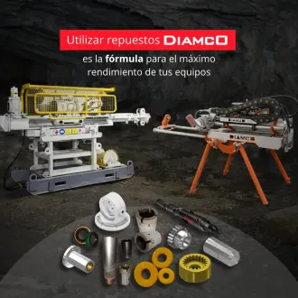 Repuestos Originales DIAMCO para Perforadoras Diamantinas 