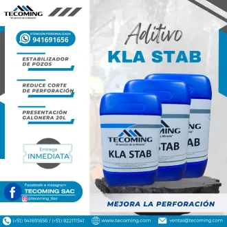 ADITIVO KLA STAB PARA PERFORACION DIAMANTINA
