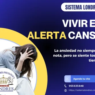 VIVIR EN ALERTA PERMANENTE AGOTA