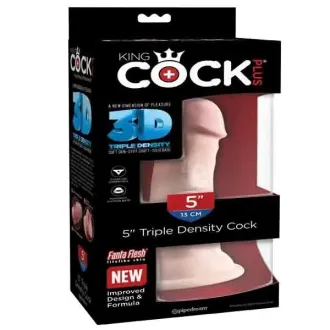 CONSOLADOR KING COCK PLUS 5 TRIPLE DENSIDAD