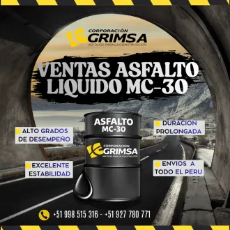 VENTA DE ASFALTO LIQUIDO MC-30