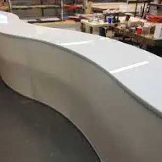  Corian 6 mm color blanco Ligereza y elegancia para proye